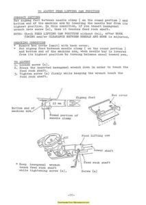 New Home Janome L-352 Sewing Machine Service-Parts Manual