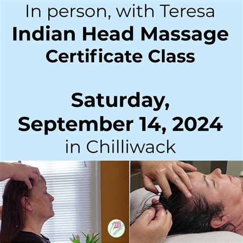 Indian Head Massage Online Certificate Course Hand To Health