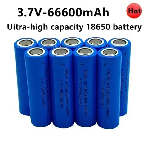 Kostenloser Versand Hei Er Verkauf 3 7 V 66600 Lithium Batterie Gro E