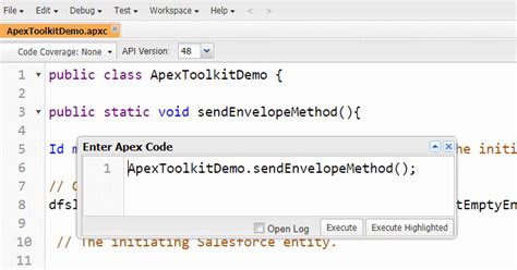 Sending A Docusign Template With Apex Toolkit