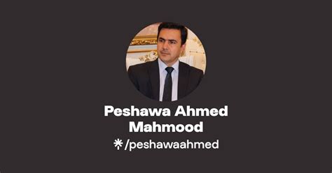 Peshawa Ahmed Mahmood Instagram Facebook Linktree