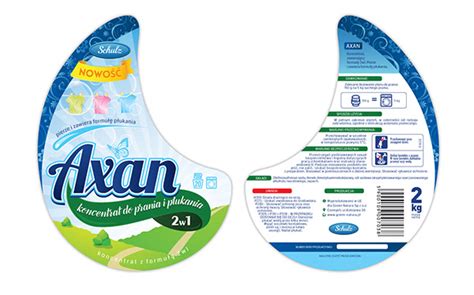 Washing Liquid And Fabric Softener Label On Behance