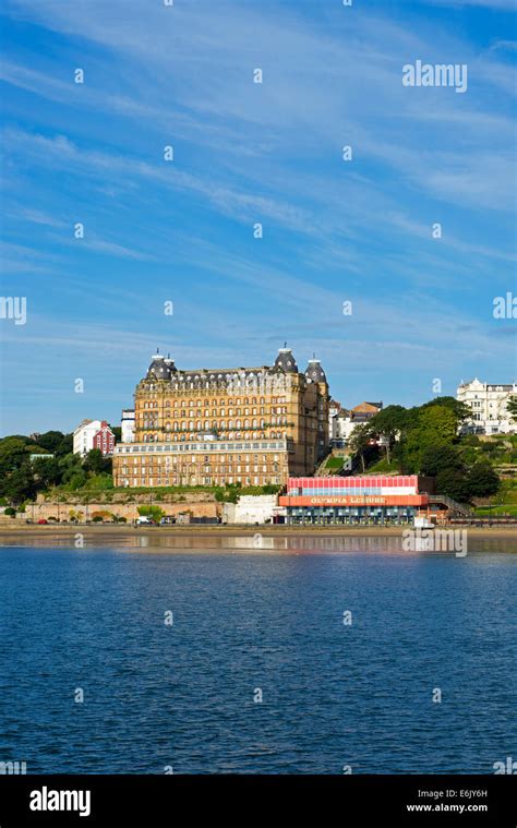 The Grand Hotel Scarborough North Yorkshire England Uk Stock Photo