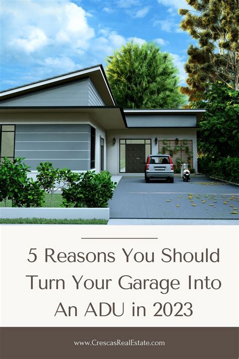 Reasons You Should Turn Your Garage Into An Adu In