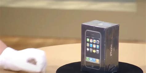 An Unopened Original iPhone From 2007 Is Set To Fetch $50k A