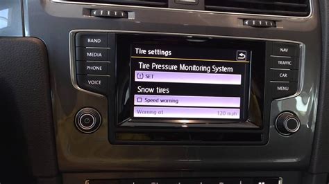 How To Reset The Tire Pressure Monitoring System In The 2015 Vw Golf Youtube