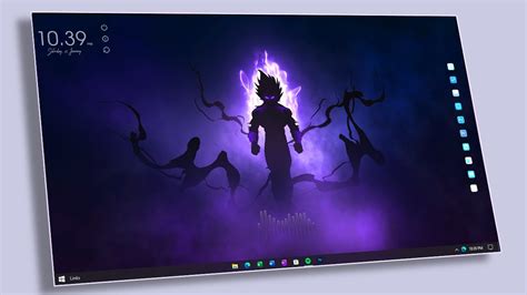 Give Your Desktop A New Look Today With Dragon Ball Z Theme Youtube