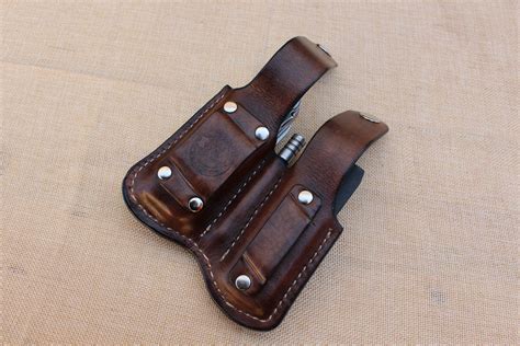 Leatherman tools 2 bit kit extender sheath stealth III - Ivan Leather