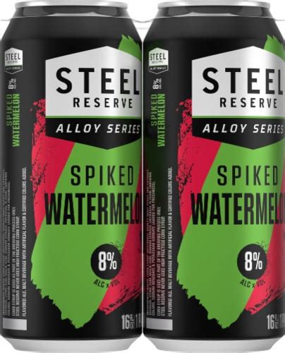 Steel Reserve Alloy Series Spiked Watermelon Malt Beverage 16 Oz Kroger