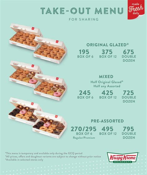 Krispy Kreme Menu Prices Philippines Updated All About