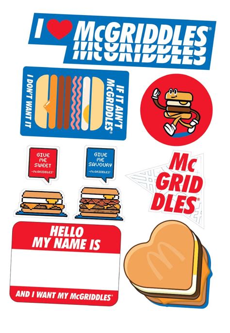 Mcgriddles Is Back Get Free Stickers And Enjoy 3 Mcgriddles With Egg