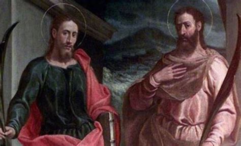 Oggi Maggio Santi Filippo E Giacomo Gli Apostoli Fedeli Che Seguono