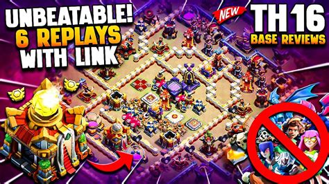 Unbeatable Th Base Link With Replays Only Star Town Hall