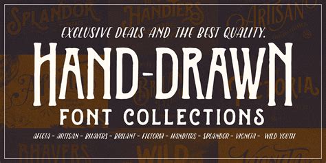 Hand Drawn Font Collections on Behance