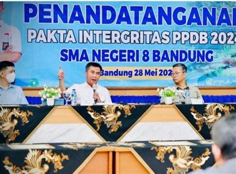 Operator Hingga Kepala Sekolah Tanda Tangani Pakta Integritas Menjelang