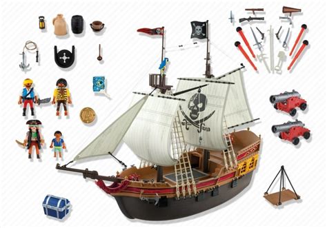 Playmobil Set Pirate Prize Ship Klickypedia