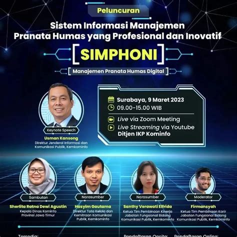 Kementerian Kominfo Luncurkan Layanan Simphoni Sistem Informasi Untuk