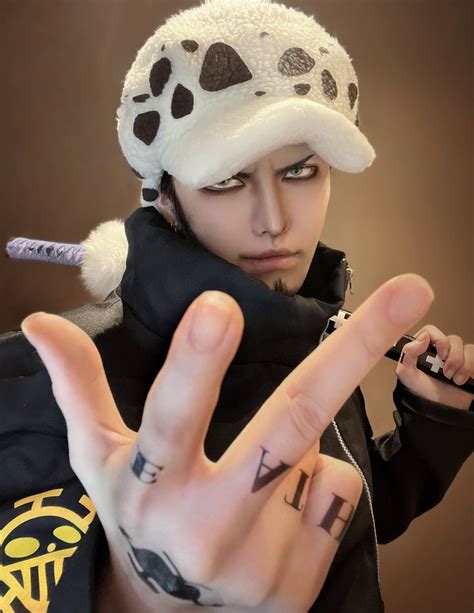 Cosplay Original Law Trafalgar From One Piece Cosplayed By 𝑳 𝑨 𝒀layx ~~ One Piece Cosplay