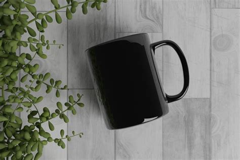 Black Mug Mockup Graphic By Sandrofanton · Creative Fabrica