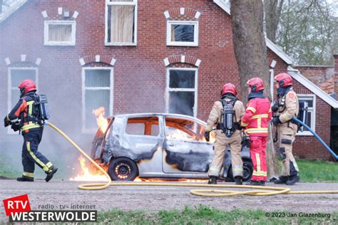 Zwaargewonde Bij Autobrand Bellingwolde Westerwolde Actueel