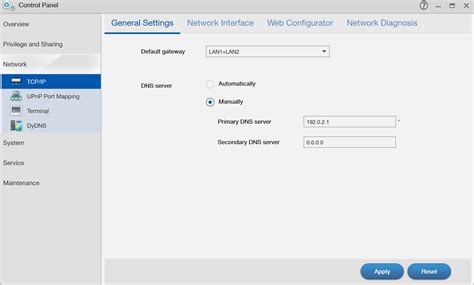 [NAS/NSA] How to configure a static (manual) IP address – Zyxel Support ...