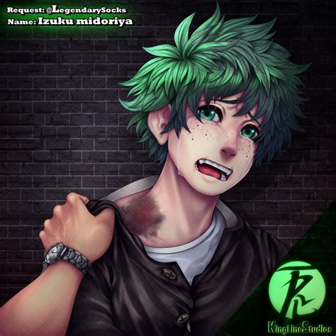 Deku Boku No Hero Commission By Kinglinestudios On Deviantart