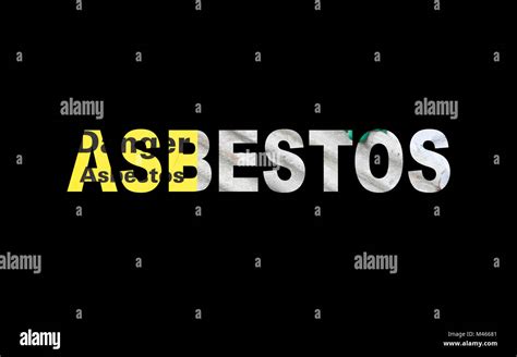 Asbestos Word Hi Res Stock Photography And Images Alamy