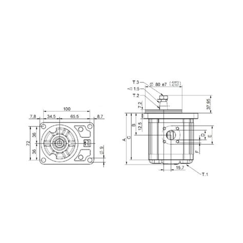 Group 2 Pump Standard German Mount 1 5 Tapered Shaft Jonlin