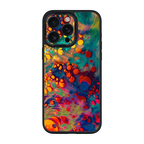 iPhone 16 PRO Qcaze | Abstract Art Impression Case + Skin Kit