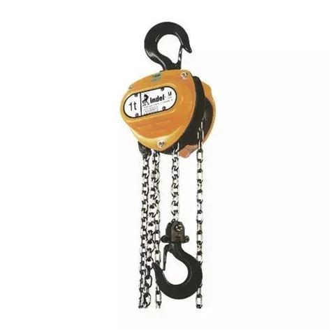 Mtr Indef Chain Pulley Block M Series For Lifting Capacity Ton