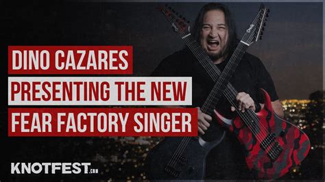 Dino Cazares Introduces The New Fear Factory Vocalist Milo Silvestro Youtube