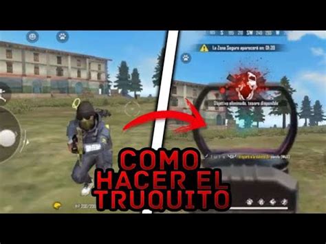 COMO HACER EL TRUCO DEL DEFECTO EN FREE FIRE YouTube