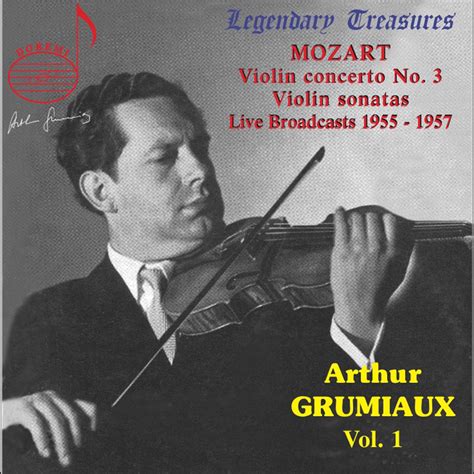 Arthur Grumiaux Vol Mozart Violin Concerto No Violin Sonatas