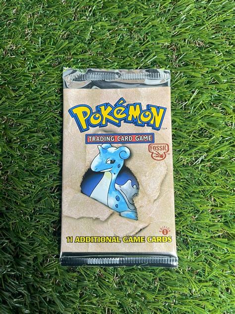 Mint Box Fresh Pokemon 1st Edition Fossil Booster Pack Factory Sealed Wotc Ebay