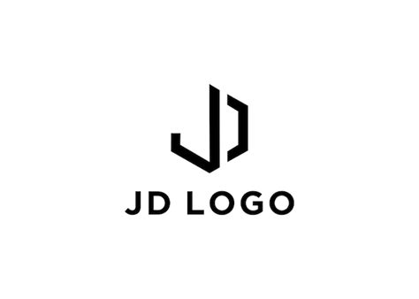 premium vector jd logo design vector illustration
