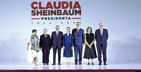 Claudia Sheinbaum Presenta A Los Primeros Integrantes De Su Gabinete