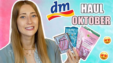 DM Haul Oktober 2021 Neuheiten Pflege Kosmetik Food I Stefanie Le