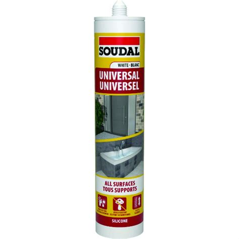 SOUDAL White Silicone 270ML Hyper Paint Pty Ltd