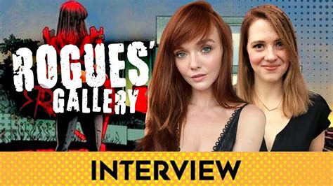 Hannah Rose May Heather Antos Of Rogues Gallery At Sdcc Youtube