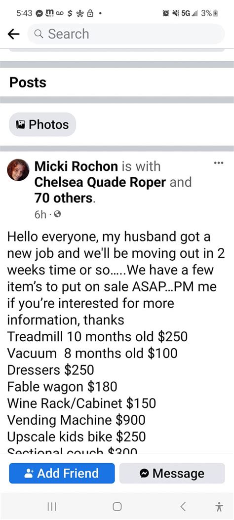 Scams on Marketplace
