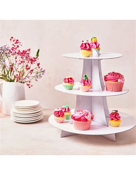 Comprar Soporte Elegante Para Cupcakes De 3 Alturas Funcakes