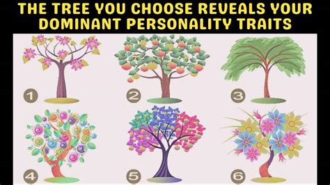 Personality Test The Tree You Choose Reveals Your Dominant Personality