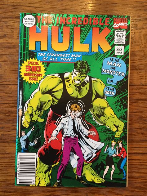 Incredible Hulk May Marvel Comics Th Anniversary Etsy