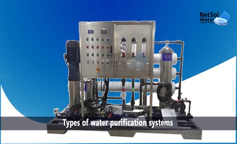 How many types of water purification systems