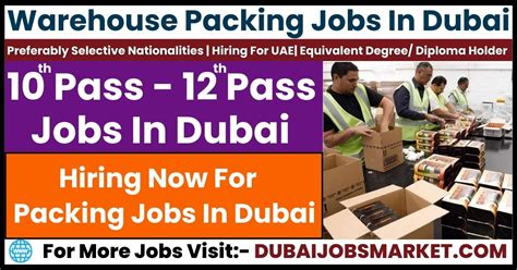 Warehouse Helper Jobs In Dubai 2024 Dubai Jobs Market