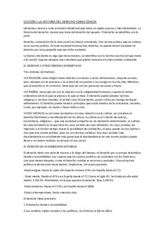 Temario Entero Historia Del Derecho Pdf