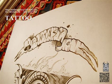 伍壹伍tattoo Studio——手稿515tattoo 站酷zcool