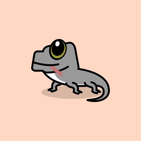 Cute Cartoon Komodo Dragon Vector Art At Vecteezy