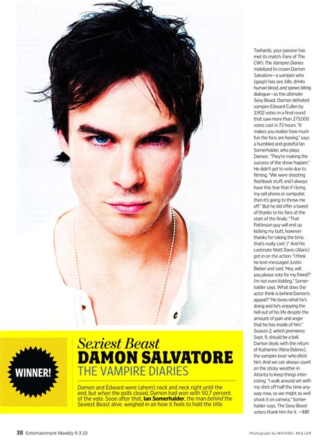 Ian Somerhalder Sexiest Beat interview! LOL funny! - The Vampire ...