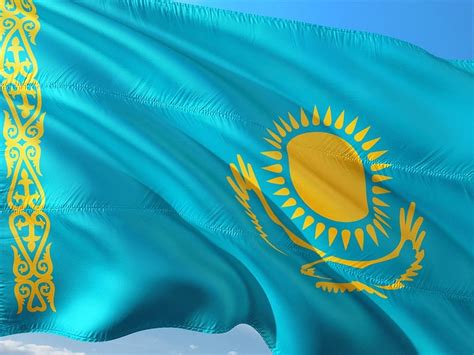 Flags of the World 🇰🇿 | Kazakhstan Flag Meaning & History - Koryo Tours